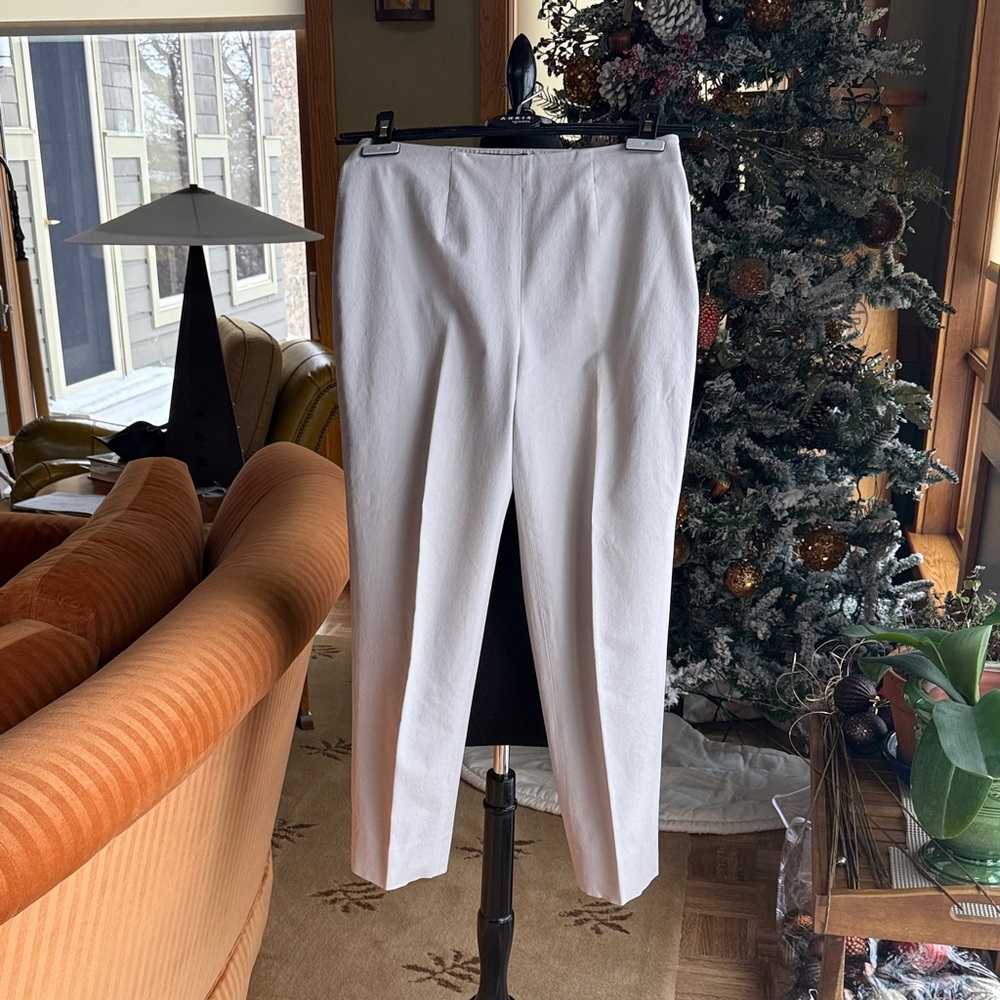 Piazza Sempione Cream Tailored Pants